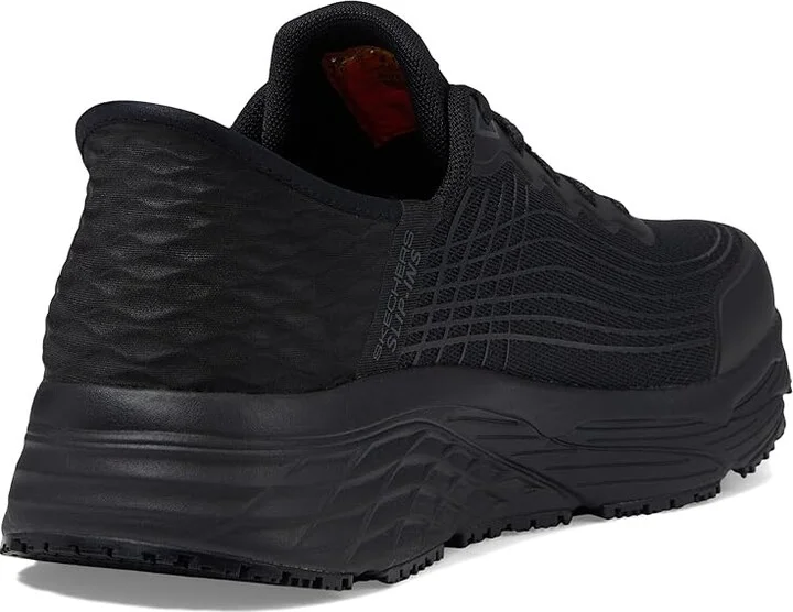 SKECHERS Work Max Cushioning Elite SR - Remma Men's Work Lace-up Boots Black : 7.5 D - Medium, Rubber - Image 4