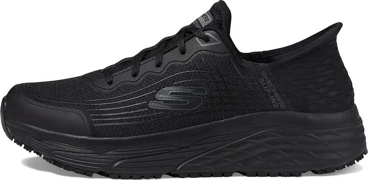 SKECHERS Work Max Cushioning Elite SR - Remma Men's Work Lace-up Boots Black : 7.5 D - Medium, Rubber - Image 6