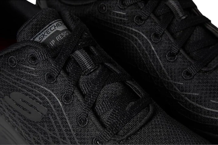 SKECHERS Work Max Cushioning Elite SR Women's Shoes Black : 5.5 C - Wide, Textile/Synthetic - Image 8