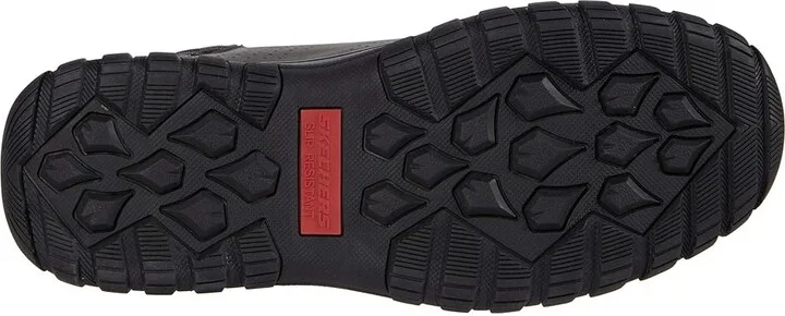 SKECHERS Work Mccoll Comp Toe Women's Shoes Black : 8 B - Medium, Leather - Image 4