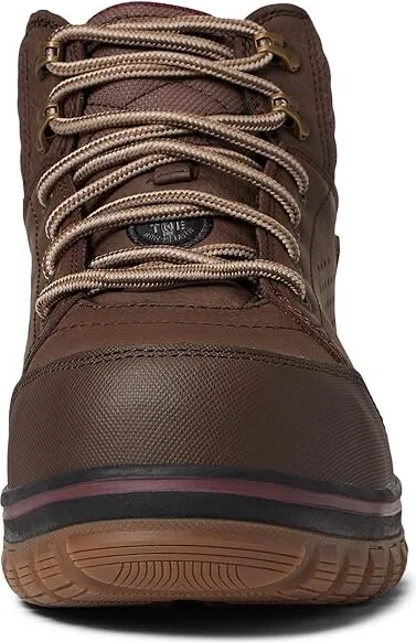 SKECHERS Work Mccoll Comp Toe Women's Shoes Brown : 8.5 B - Medium, Leather - Image 2