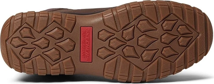 SKECHERS Work Mccoll Comp Toe Women's Shoes Brown : 8.5 B - Medium, Leather - Image 3
