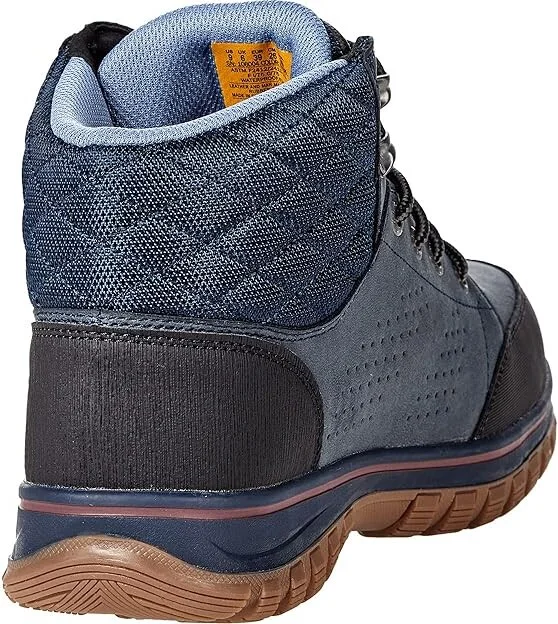 SKECHERS Work Mccoll Comp Toe Women's Shoes Navy/Black : 7 B - Medium, Leather - Image 4