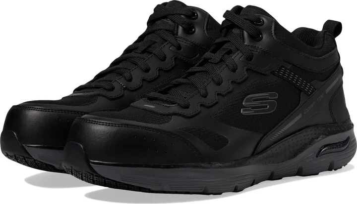 SKECHERS Work Men's Arch Fit SR-Pyreford Comp Toe Fire and Safety Boot