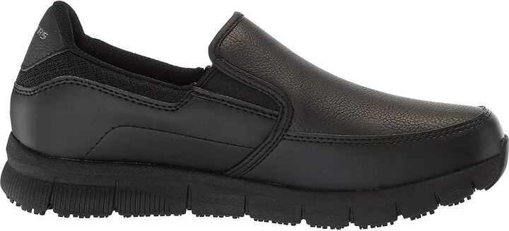 SKECHERS Work Nampa - Annod Women's Shoes Black : 5 B - Medium, Synthetic - Image 8