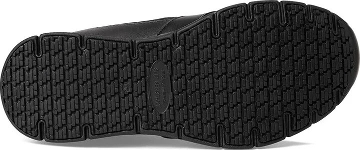 SKECHERS Work Nampa - Wyola Women's Shoes Black : 5 B - Medium, Synthetic - Image 4