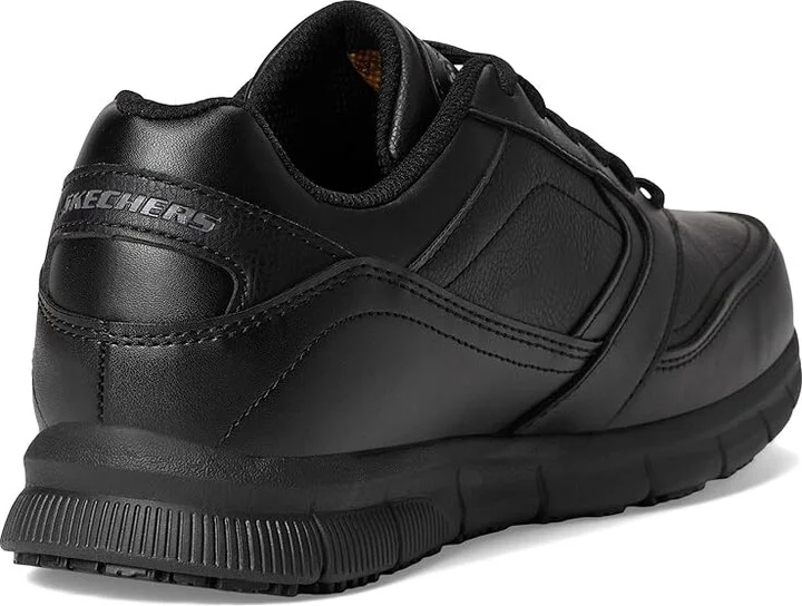 SKECHERS Work Nampa - Wyola Women's Shoes Black : 5 B - Medium, Synthetic - Image 5