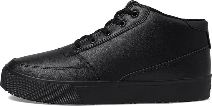 SKECHERS Work Poppy SR Men's Shoes Black : 9.5 D - Medium, Leather - Image 6