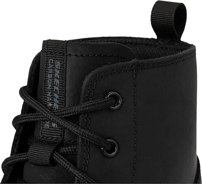 SKECHERS Work Rotund - Finnen Carbon Nano Comp Toe Women's Boots Black : 8.5 B - Medium, Synthetic - Image 7