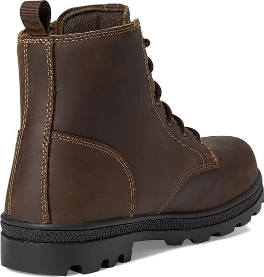 SKECHERS Work Rotund - Finnen Carbon Nano Comp Toe Women's Boots Brown : 7 B - Medium, Synthetic - Image 4