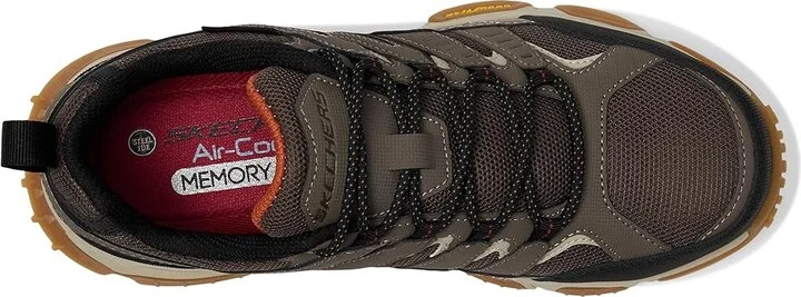 SKECHERS Work Skech-Air Envoy ST - Arcket Men's Shoes Taupe/Black : 7 D - Medium, Textile/Rubber/Leather - Image 2