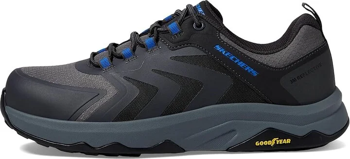 SKECHERS Work Speed-Flex Trekker Comp Toe Men's Work Boots Charcoal 1 : 11.5 D - Medium - Image 6