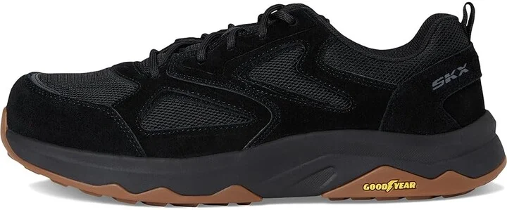 SKECHERS Work Speed - Flex Trekker - Teron Comp Toe Men's Work Boots Black : 8 D - Medium, Leather - Image 6