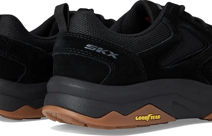 SKECHERS Work Speed - Flex Trekker - Teron Comp Toe Men's Work Boots Black : 8 D - Medium, Leather - Image 7
