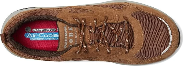 SKECHERS Work Speed - Flex Trekker - Teron Comp Toe Men's Work Boots Black : 8 D - Medium, Leather - Image 8