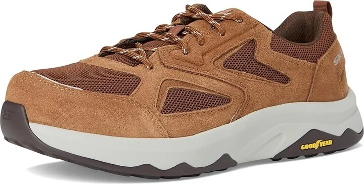 SKECHERS Work Speed - Flex Trekker - Teron Comp Toe Men's Work Boots Black : 8 D - Medium, Leather - Image 11