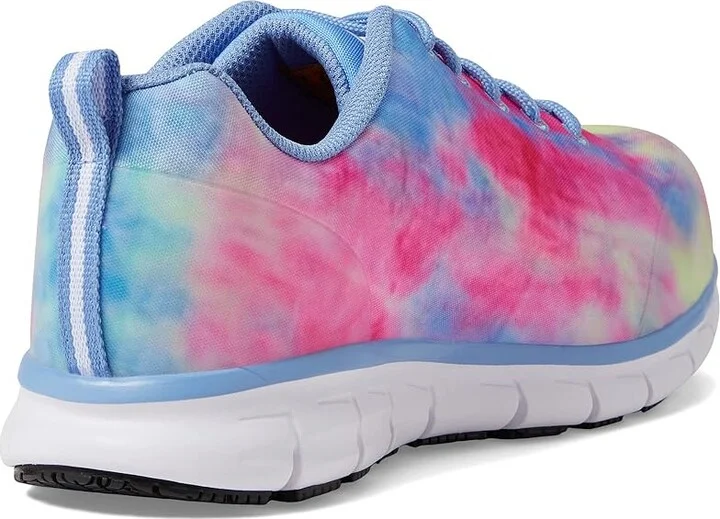 SKECHERS Work Sure Track Comp Toe Women's Shoes Blue/Multi : 7 B - Medium, Textile/Synthetic - Image 4