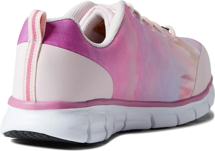 SKECHERS Work Sure Track Comp Toe Women's Shoes Pink/Multi : 7 B - Medium, Textile/Synthetic - Image 4