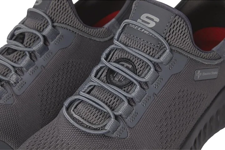 SKECHERS Work Tilido ESD Comp Toe Men's Work Boots Charcoal : 13 D - Medium, Synthetic - Image 7