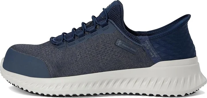 SKECHERS Work Tilido ESD Comp Toe Men's Work Boots Navy : 8.5 D - Medium, Synthetic - Image 6