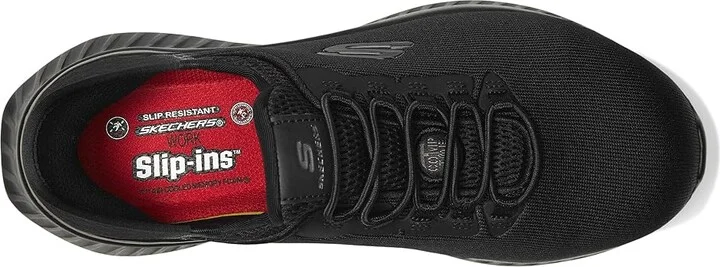 SKECHERS Work Tilido - Ombray Comp Toe Women's Work Boots Black : 5 C - Medium, Synthetic/Textile - Image 2