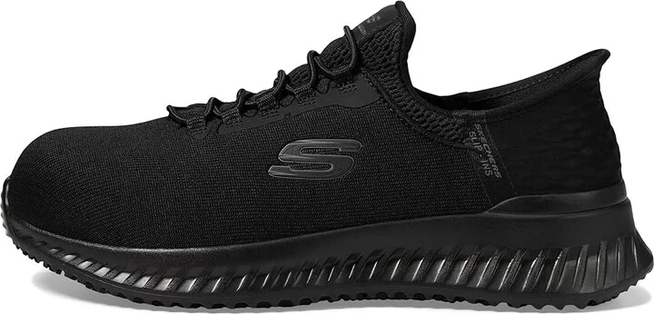 SKECHERS Work Tilido - Ombray Comp Toe Women's Work Boots Black : 5 C - Medium, Synthetic/Textile - Image 6