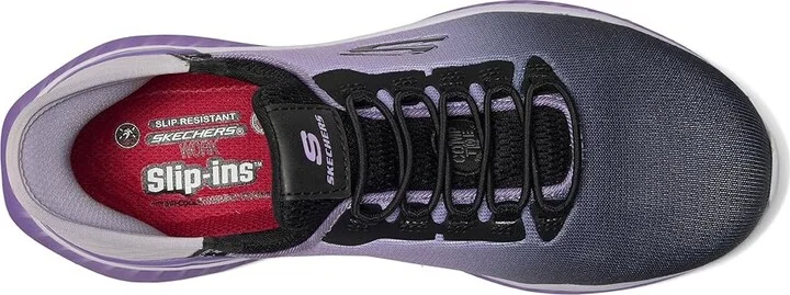 SKECHERS Work Tilido - Ombray Comp Toe Women's Work Boots Black/Purple : 11 C - Medium, Synthetic/Textile - Image 2