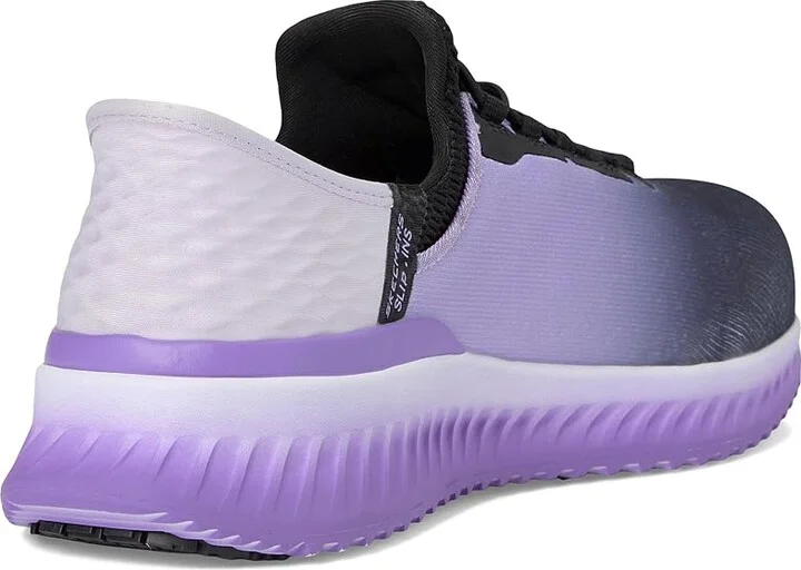 SKECHERS Work Tilido - Ombray Comp Toe Women's Work Boots Black/Purple : 11 C - Medium, Synthetic/Textile - Image 4