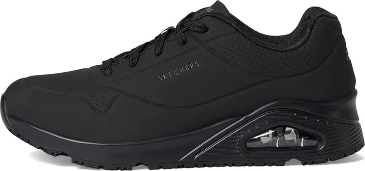 SKECHERS Work Uno SR Women's Shoes Black : 5 B - Medium, Synthetic - Image 6