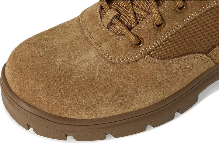 SKECHERS Work Wascana - Baylan Comp Toe Boots Men's Work Boots Coyote : 11 D - Medium, Suede - Image 2