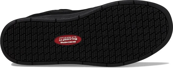 SKECHERS Work Watab - Jaggit Comp Toe Men's Work Boots Black : 10.5 D - Medium, Leather - Image 3