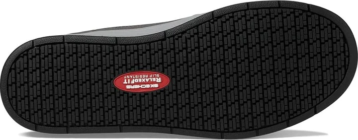 SKECHERS Work Watab - Jaggit Comp Toe Men's Work Boots Grey : 11.5 D - Medium, Leather - Image 3