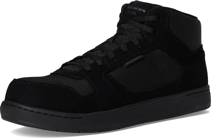 SKECHERS Work Watab - Shred - Shield Comp Toe Men's Work Boots Black : 10.5 D - Medium - Image 5