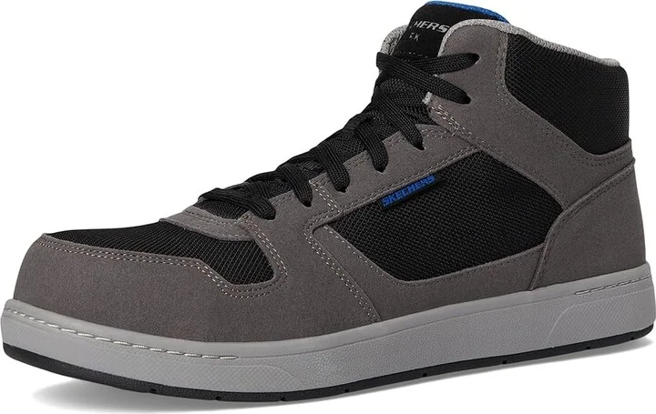 SKECHERS Work Watab - Shred - Shield Comp Toe Men's Work Boots Gray : 10 D - Medium - Image 5