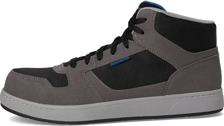 SKECHERS Work Watab - Shred - Shield Comp Toe Men's Work Boots Gray : 10 D - Medium - Image 6