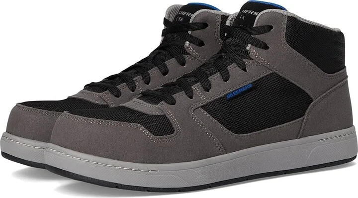 SKECHERS Work Watab - Shred - Shield Comp Toe Men's Work Boots Gray : 10 D - Medium