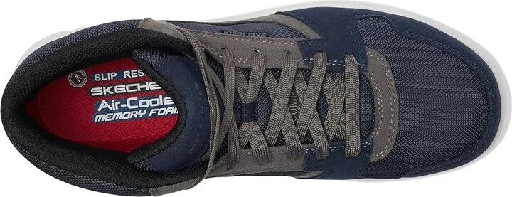 SKECHERS Work Watab - Shred - Shield Comp Toe Men's Work Boots Navy : 11.5 D - Medium - Image 2