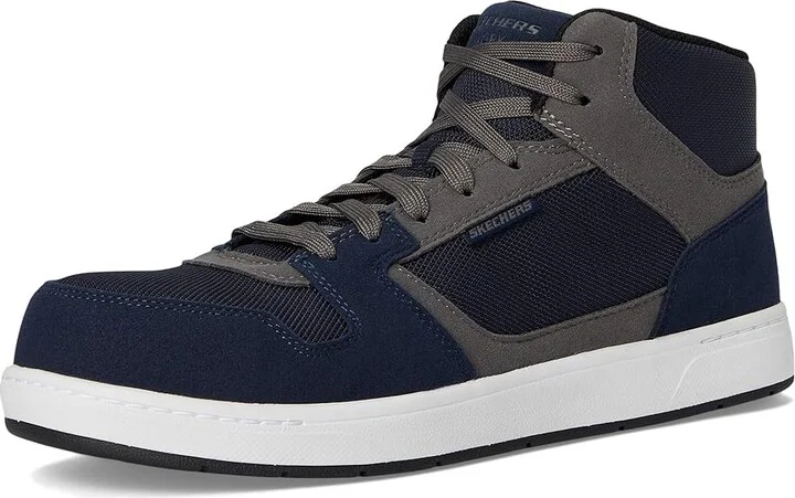 SKECHERS Work Watab - Shred - Shield Comp Toe Men's Work Boots Navy : 11.5 D - Medium - Image 5