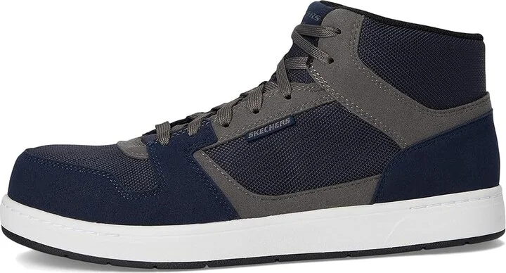 SKECHERS Work Watab - Shred - Shield Comp Toe Men's Work Boots Navy : 11.5 D - Medium - Image 6