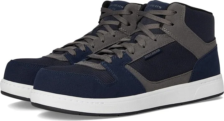 SKECHERS Work Watab - Shred - Shield Comp Toe Men's Work Boots Navy : 11.5 D - Medium
