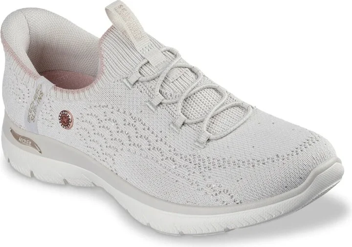 Skechers x Martha Stewart Hands Free Slipins Arch Fit Summits Sparkling