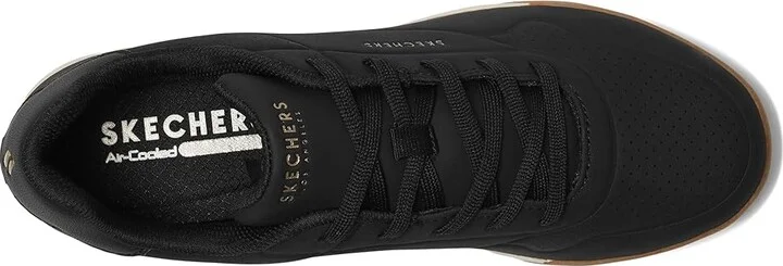 SKECHERS Zinger - The Arwen Women's Shoes Black : 3.5 B - Medium, Polyester - Image 2