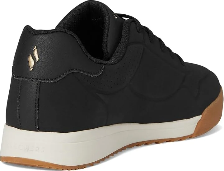 SKECHERS Zinger - The Arwen Women's Shoes Black : 3.5 B - Medium, Polyester - Image 4