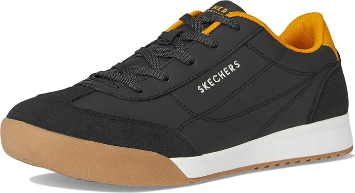 SKECHERS Zinger - Ultimate Classic Men's Shoes Black : 7.5 D - Medium, Leather - Image 5