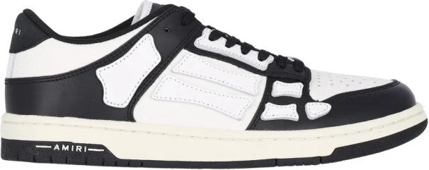 Skel" Low-Top Sneakers - Black