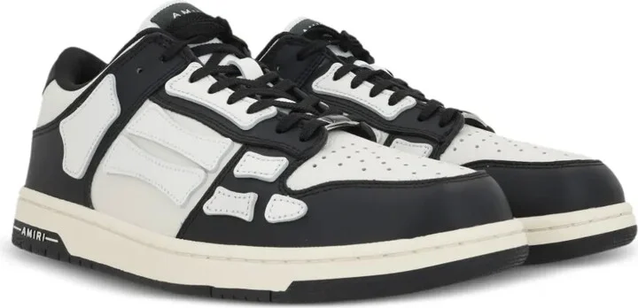Skel panelled leather sneakers - Image 2