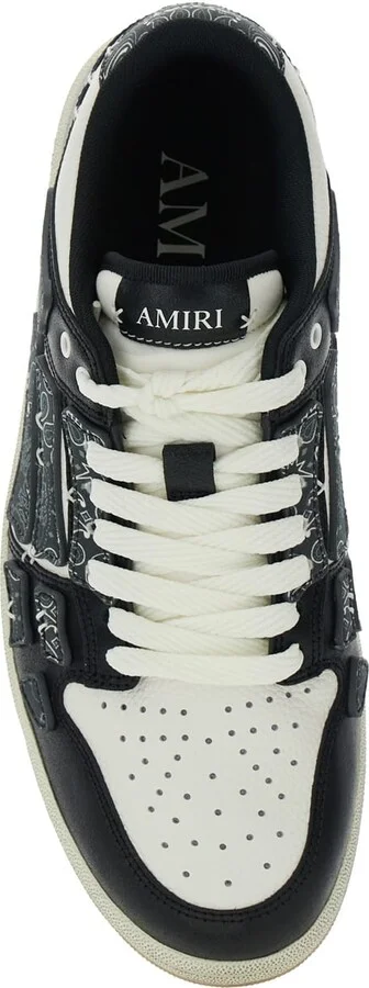 'skel Top' Black Low Top Sneakers With Logo Patch On The Tongue And Logo Lettering On The Heel In Leather Man - Image 4