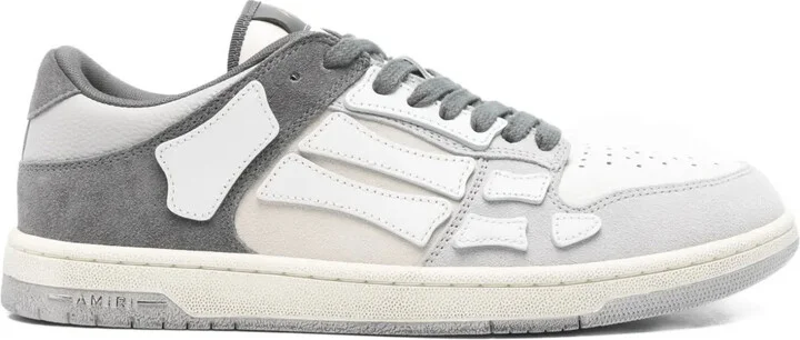 Skel-Top bone-panelled low-top sneakers
