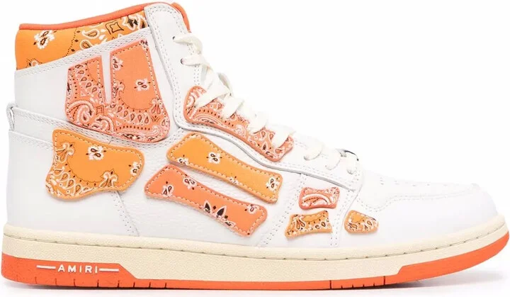 Skel-Top Hi Bandana high-top sneakers