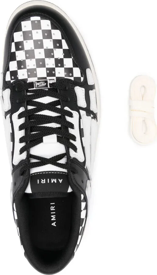 Skel Top Low check-pattern sneakers - Image 4